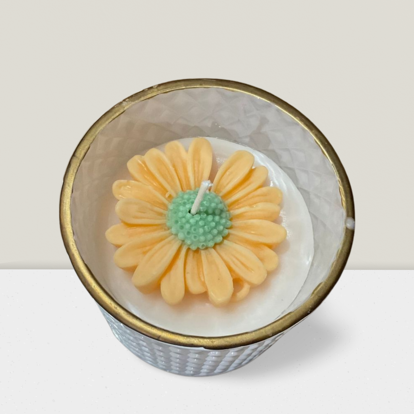 LUXURY WINE GLASS JAR CANDLE - WHITE JARS